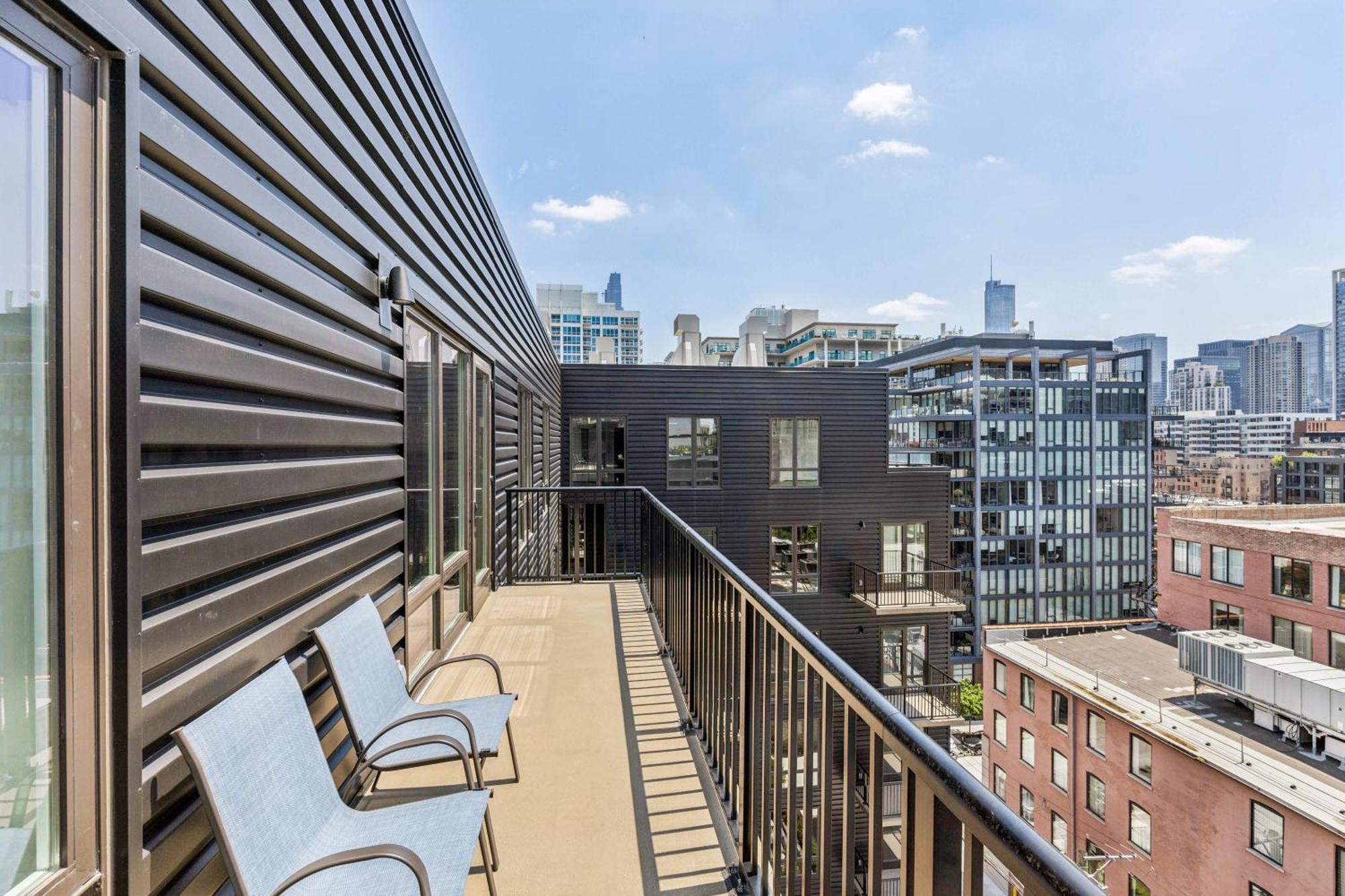 3Br Luxury Modern Apartment Chicago Exterior photo